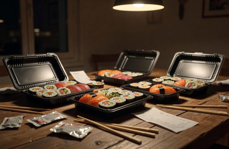 Cómo pedir sushi a domicilio sin llevarte una decepción