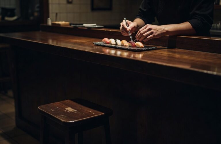 Qué es el omakase y cómo funciona una cena en barra